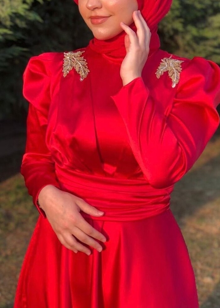 Kadın Tesettür Abiye -SATILDI- - Görsel 3