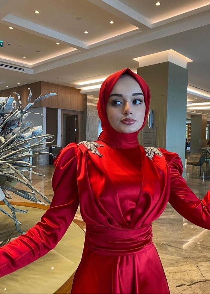 Kadın Tesettür Abiye -SATILDI- - Görsel 2