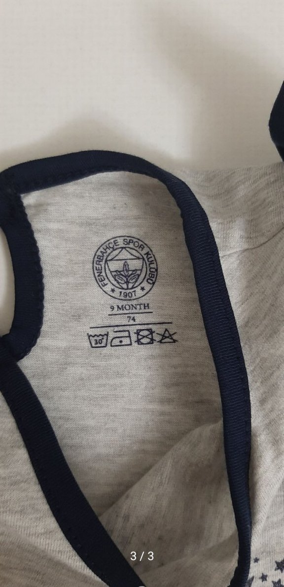 Kız Çocuk Gri Fırfırlı Kolsuz Tişört - Görsel 3