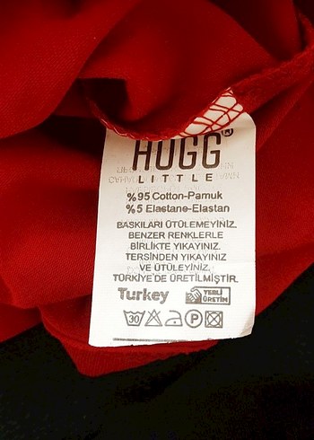 NNK Kız Bebek Kırmızı Baskılı Takım - Görsel 3