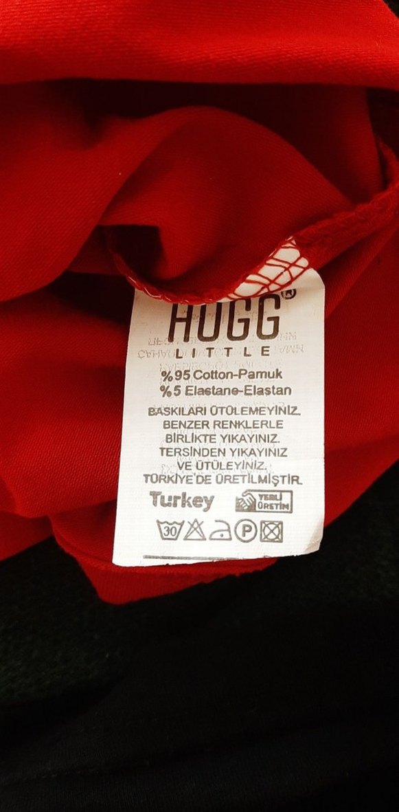 NNK Kız Bebek Kırmızı Baskılı Takım - Görsel 3