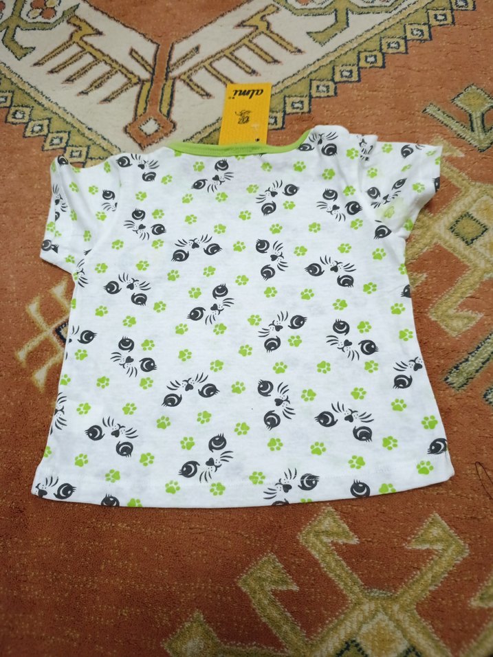 Renkli Baskılı Pamuklu Çocuk Takımı - Görsel 2