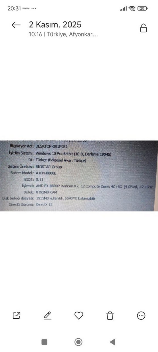 Çok Renkli Masaüstü Bilgisayar Seti - Görsel 5