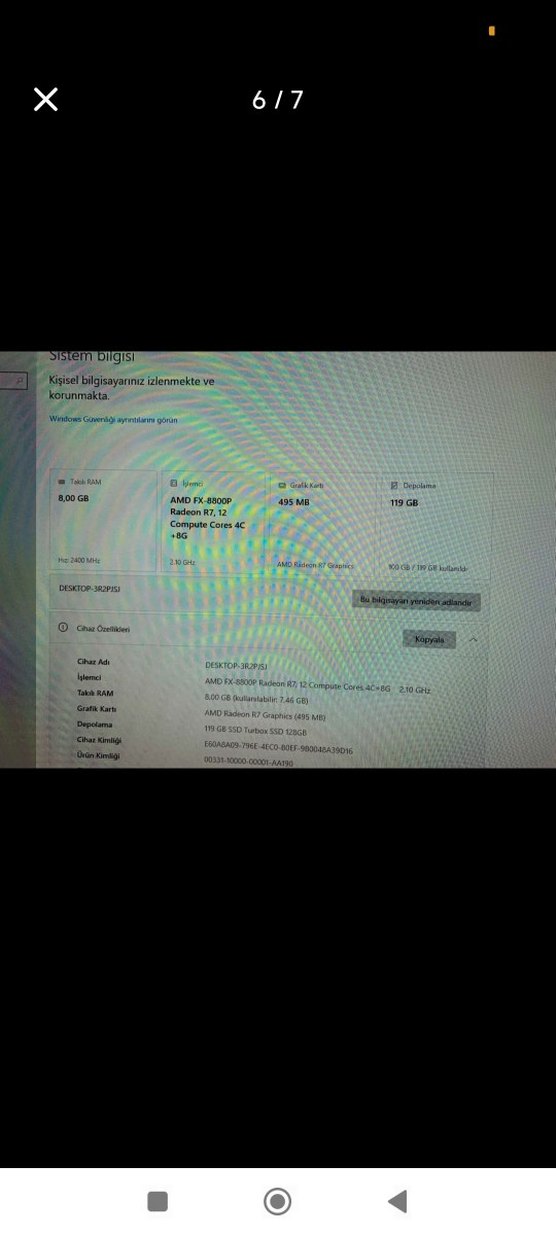 Çok Renkli Masaüstü Bilgisayar Seti - Görsel 4