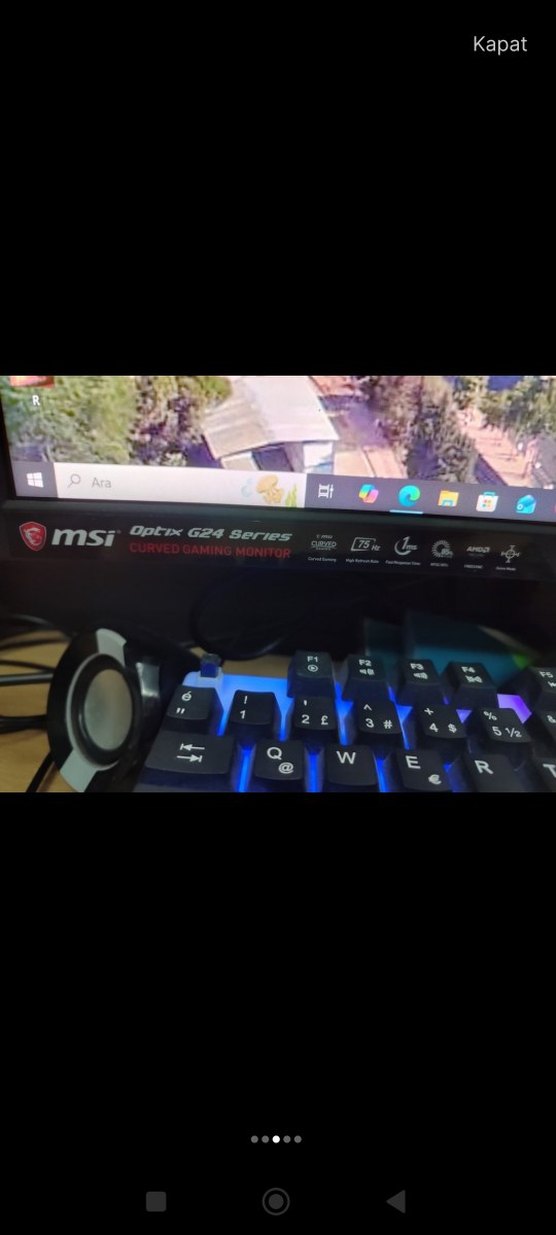 Çok Renkli Masaüstü Bilgisayar Seti - Görsel 3