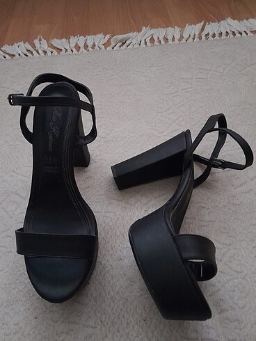 39 Beden siyah Renk Topuklu Ayakkabı