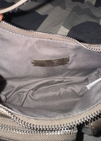 Antrasit Tokalı Deri Kadın Çantası - Görsel 4