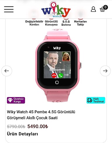 wicky watch ÇOCUK AKILLI SAAT