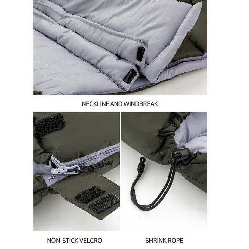 naturehike u 350  -7 -17   Uyku Tulumu 220x75 cm - Görsel 4