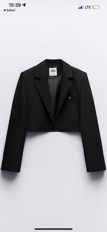 Zara crop ceket