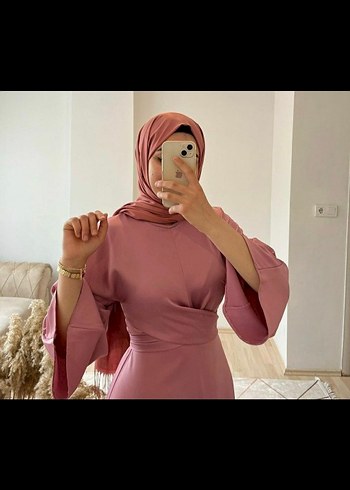 Trendyol & Milla Pembe Uzun Bohem Salaş Elbise