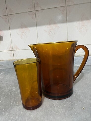 Sürahi ve bardak seti