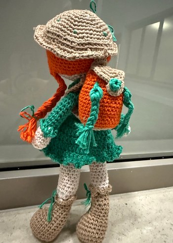 Renkli Örgü Bebek - Görsel 3