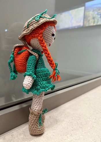 Renkli Örgü Bebek - Görsel 2