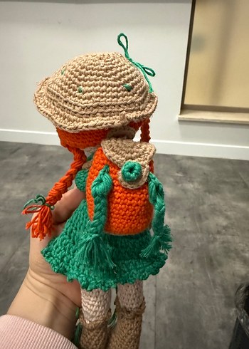 Renkli Örgü Bebek - Görsel 7