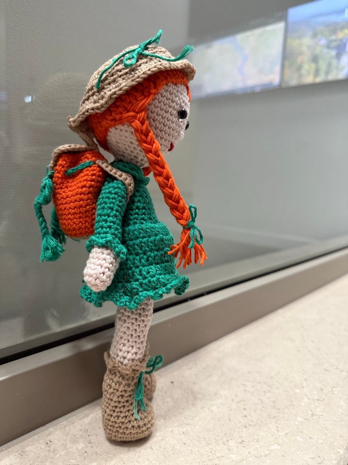 Renkli Örgü Bebek - Görsel 2