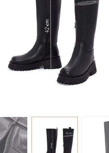 Derimod Topuklu Kadın Lastik Bot - Görsel 3