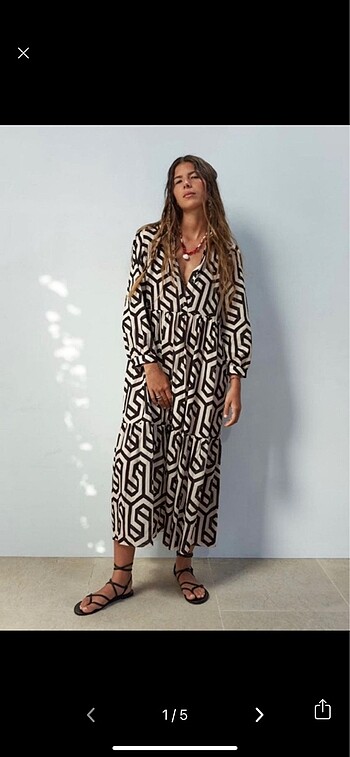 Zara yeni elbise