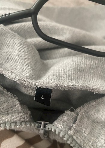 Trendyol & Milla Gri Yarım Fermuarlı Kadın Sweatshirt