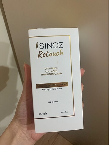 Sinoz retouch renk tonu eşitleyici krem