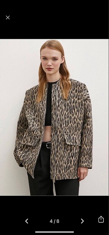 Massimo leopar ceket