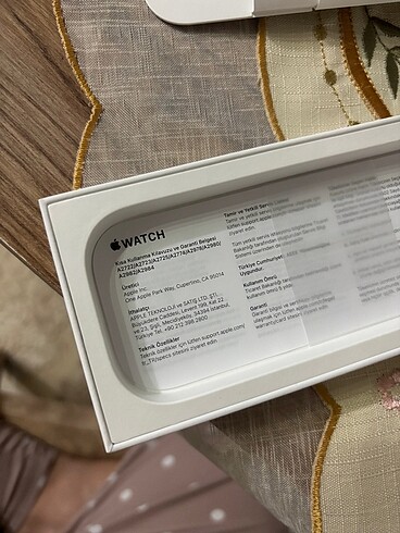  Beden Apple watch se 40 mm starlight