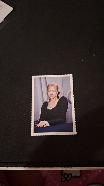 Blackpink rose fotokart