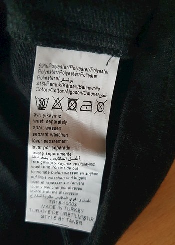 KADIN TUNİK ELBİSE SİYAH S BEDEN SIFIR - Görsel 8