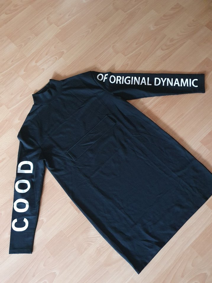 KADIN TUNİK ELBİSE SİYAH S BEDEN SIFIR - Görsel 2