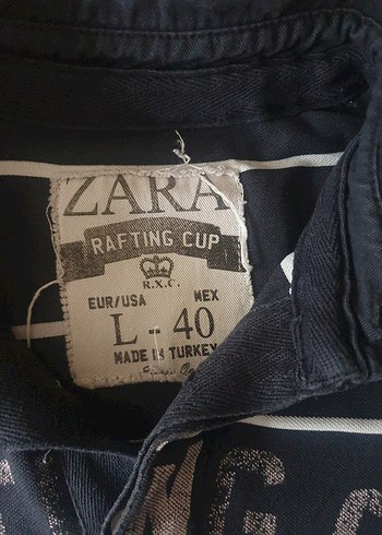 ZARA ERKEK TSHİRT M BEDEN - Görsel 5