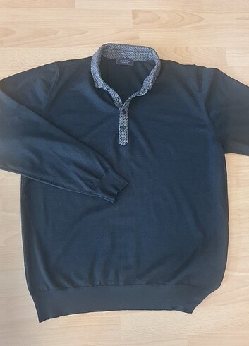 ABDULLAH KİĞILI ERKEK YÜN KAZAK 3XL SİYAH