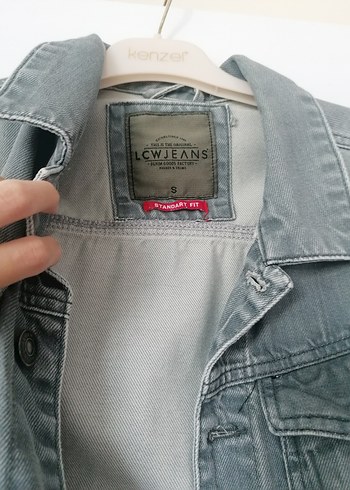 LC Waikiki Gri erkek Denim Ceket