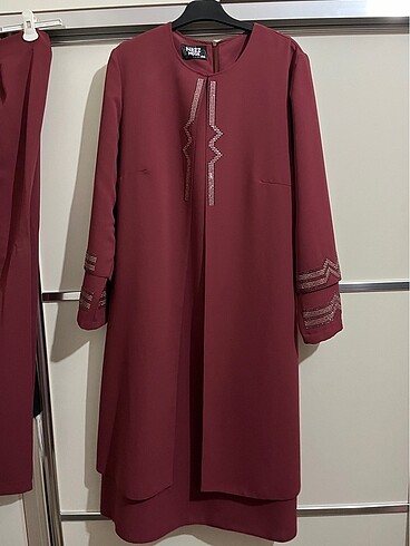 2 li tesettür takım pantolon dahildir
