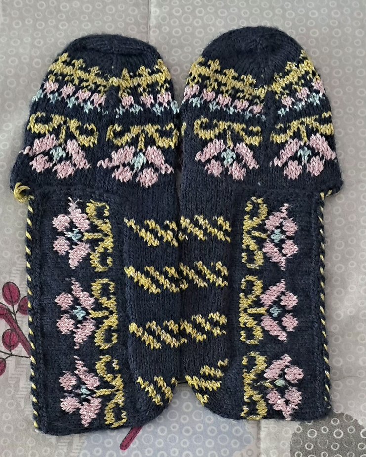 Nakışlı Bohem patik - Görsel 2