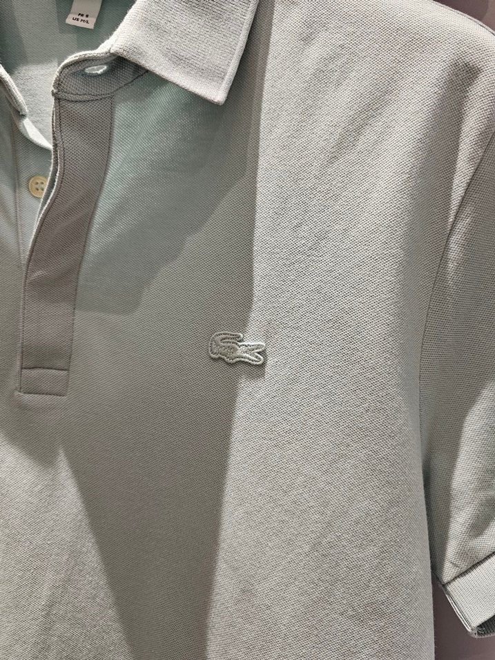 Paris Polo Lacoste Erkek Turkuaz Polo Yaka Kısa Kollu Tişört - Görsel 3