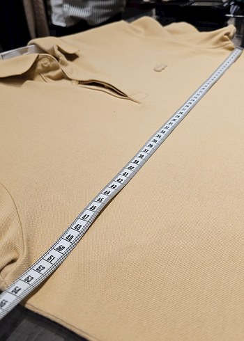 Paris Polo Lacoste Bej Erkek Polo Tişört Kısa Kollu - Görsel 7