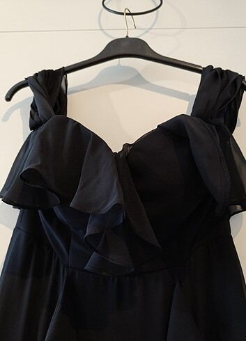 Siyah Abiye Elbise - Görsel 2