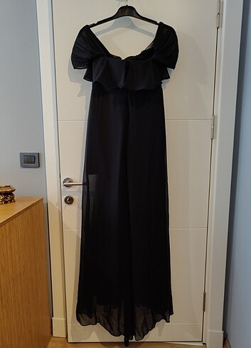 Siyah Abiye Elbise - Görsel 3
