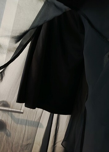 Siyah Abiye Elbise - Görsel 8