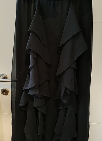 Siyah Abiye Elbise - Görsel 9