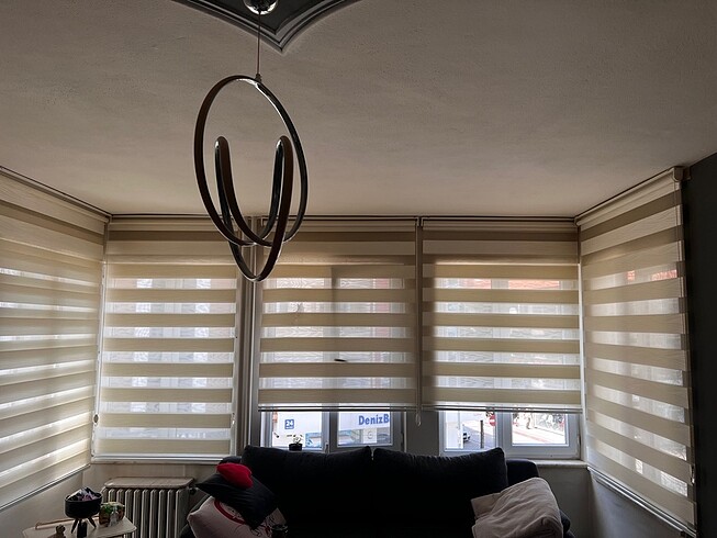 Zebra stor perde