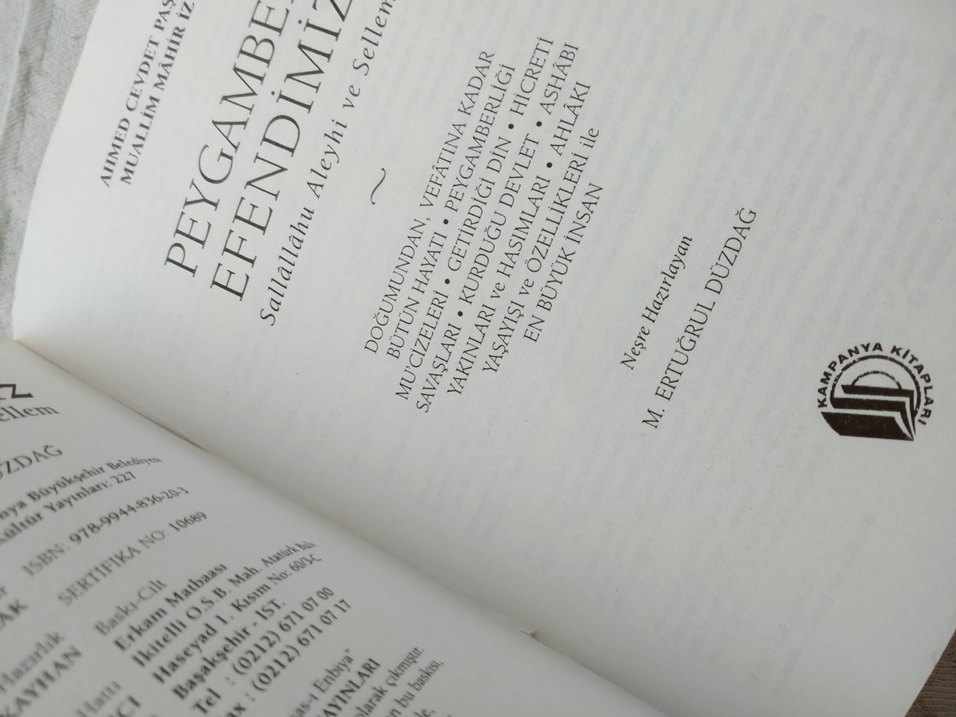 Peygamber Efendimiz (sav)-Ahmed Cevdet Paşa ve muallim Mahir İz - Görsel 4