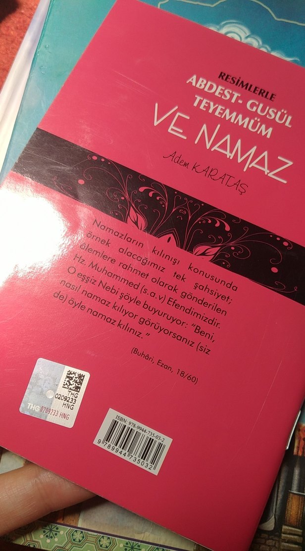 Resimlerle Abdest, Gusül, Teyemmüm ve Namaz Adem Karataş Huner y - Görsel 2