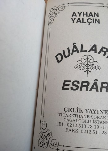 Duaların Esrârı - Ayhan Yalçın - Görsel 5