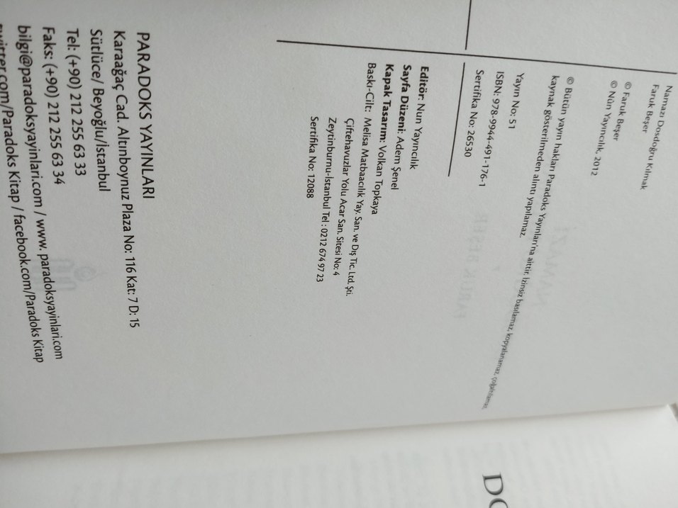 Namazı Doğru Kılmak - Prof. Dr. Faruk Beşer - Görsel 5