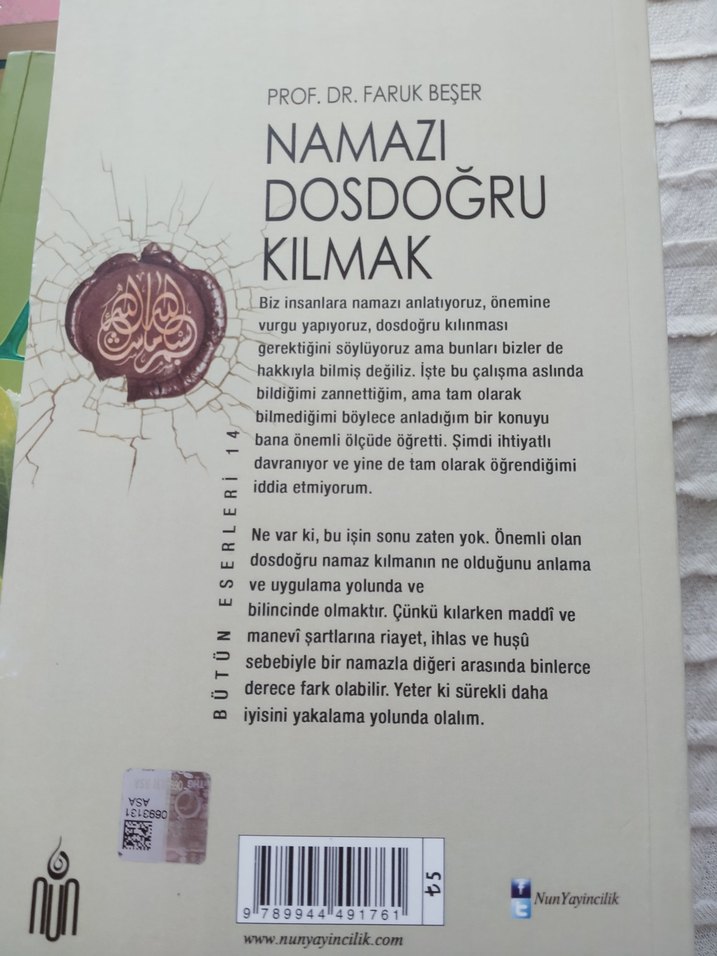 Namazı Doğru Kılmak - Prof. Dr. Faruk Beşer - Görsel 2