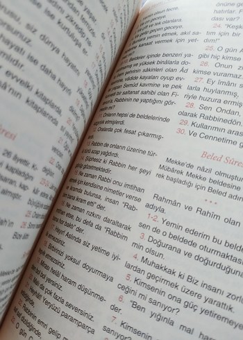 Kuran-ı Kerim Türkçe Meali - Görsel 9