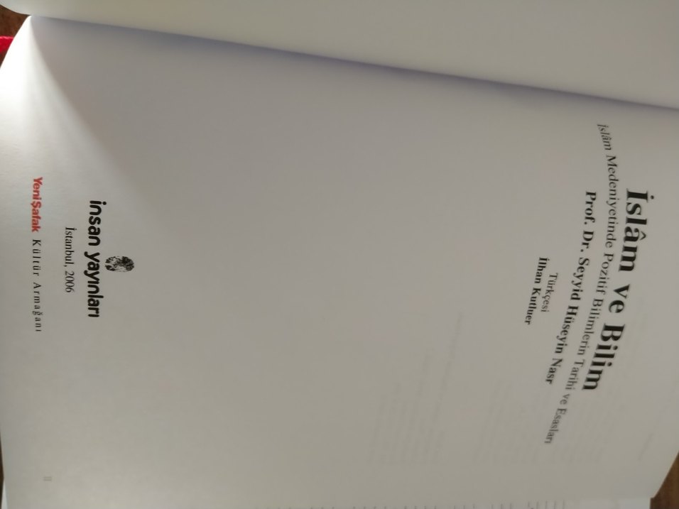 İslam ve Bilim 
prof.dr.Seyyid Hüseyin Nasır - Görsel 3