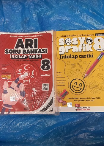 8. Sınıf İnkılap Tarihi Soru Bankası ve Grafik