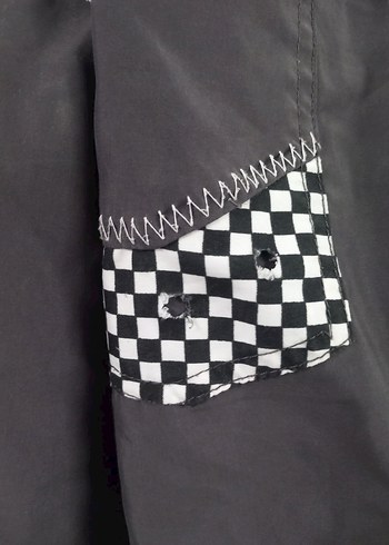 Gri Bol Kesim Midi Erkek Şort - Görsel 4